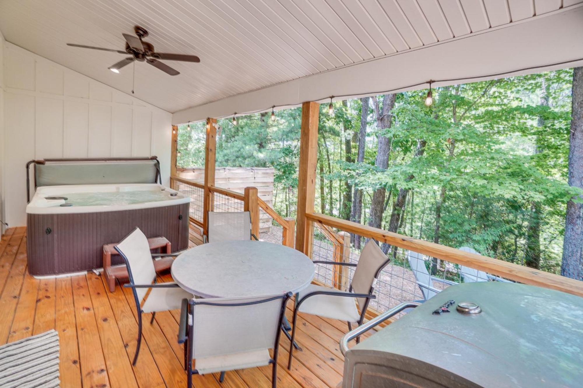Stunning Helen Getaway With Hot Tub And Ev Charger! Villa Exteriör bild