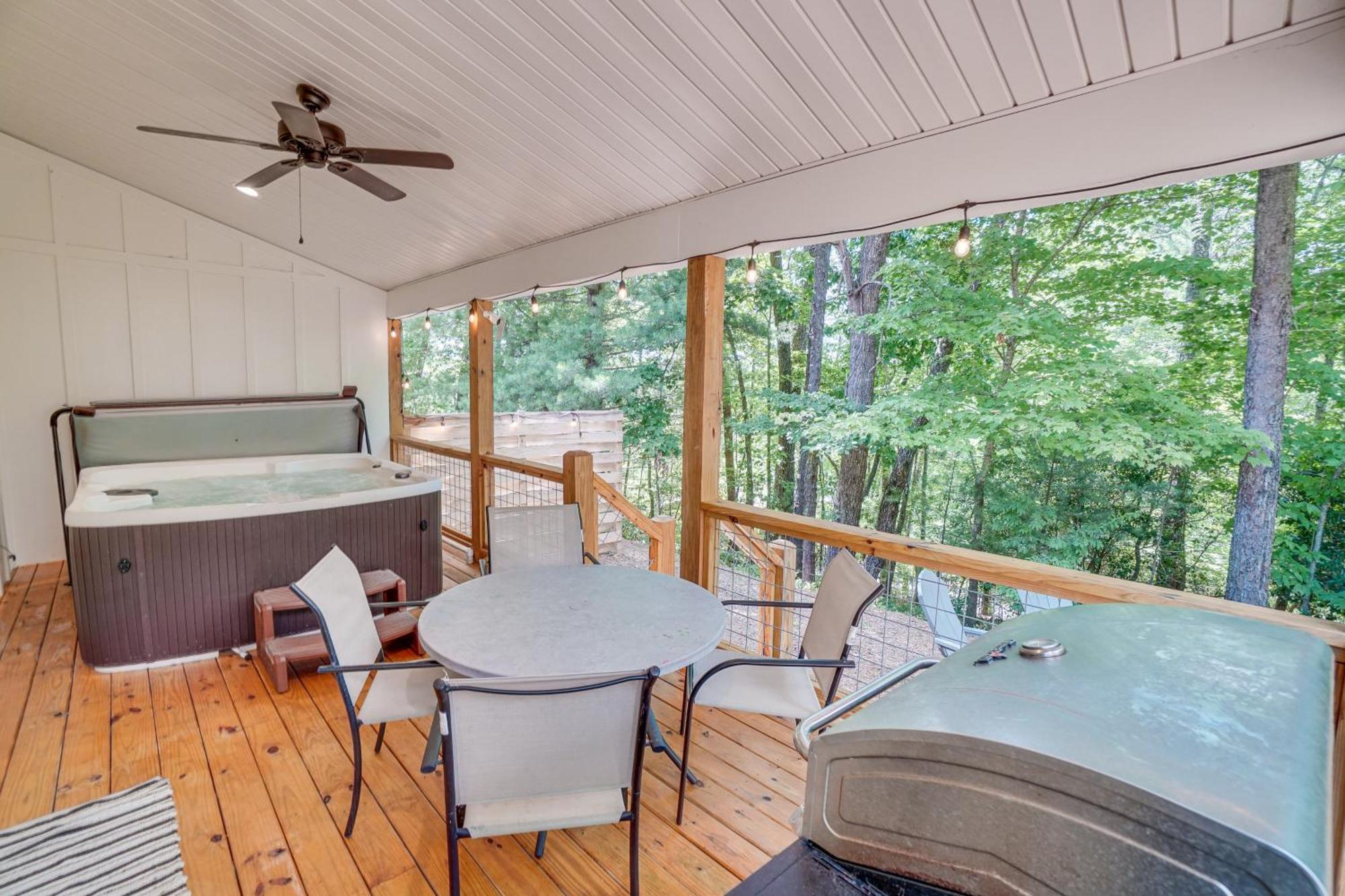 Stunning Helen Getaway With Hot Tub And Ev Charger! Villa Exteriör bild