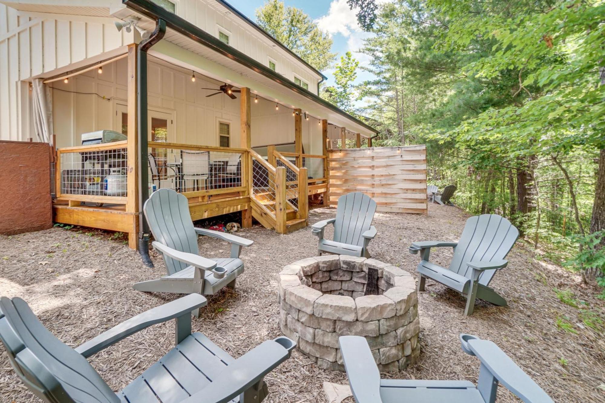 Stunning Helen Getaway With Hot Tub And Ev Charger! Villa Exteriör bild